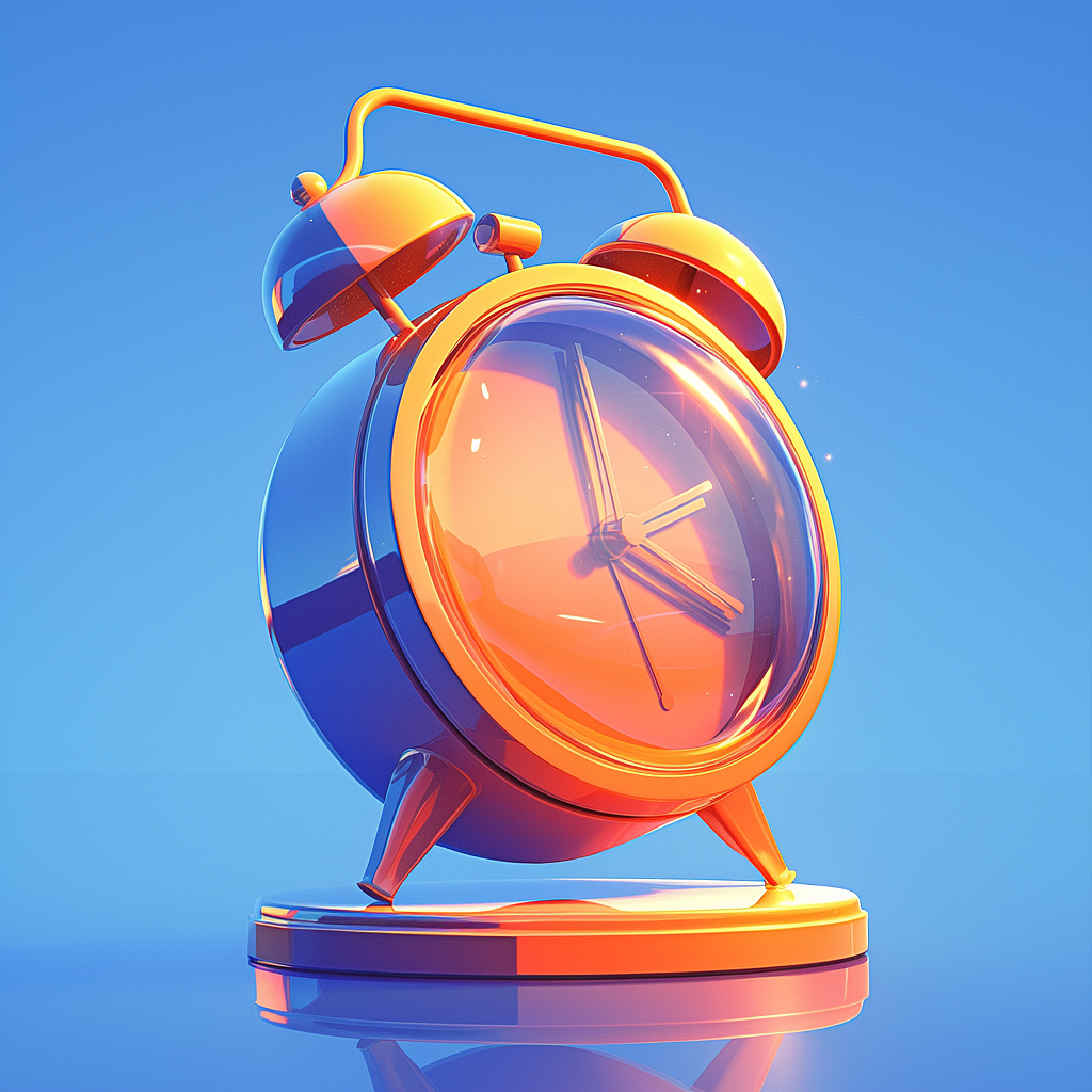 《活力橙钟：点亮时间泡泡》（图ZMzg5Njg1ODMy） - 产品 - 站酷设计师liushaosad原创素材 - 站酷ZCOOL