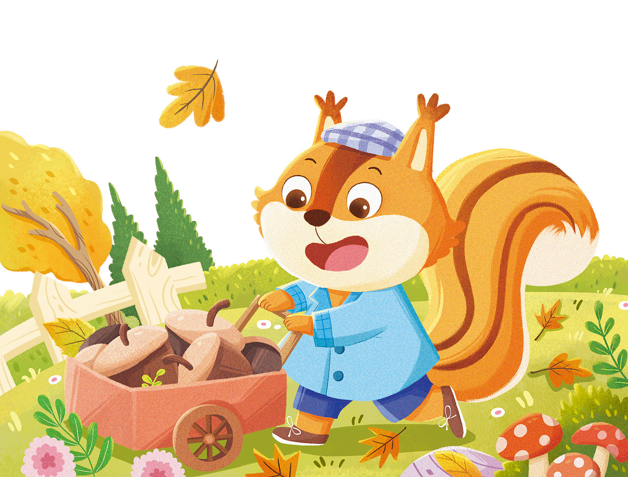 一组小动物插图（已出版）（图ZMzg5Njg3NTk2） - 儿童插画 - 站酷设计师JoJo插画原创素材 - 站酷ZCOOL