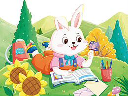 一组小动物插图(已出版)