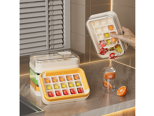 零触注水按压冰格