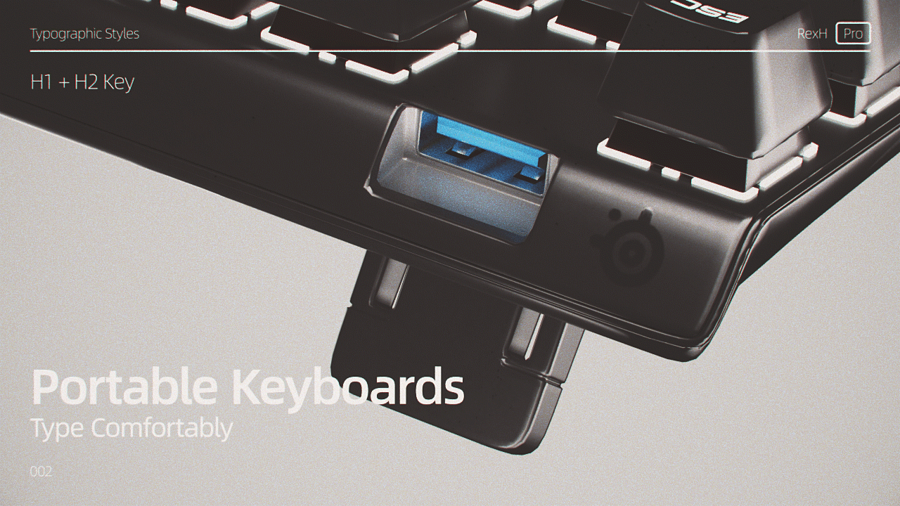 四月渲染合集-键盘