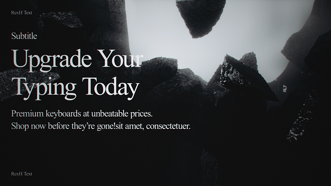 四月渲染合集-键盘