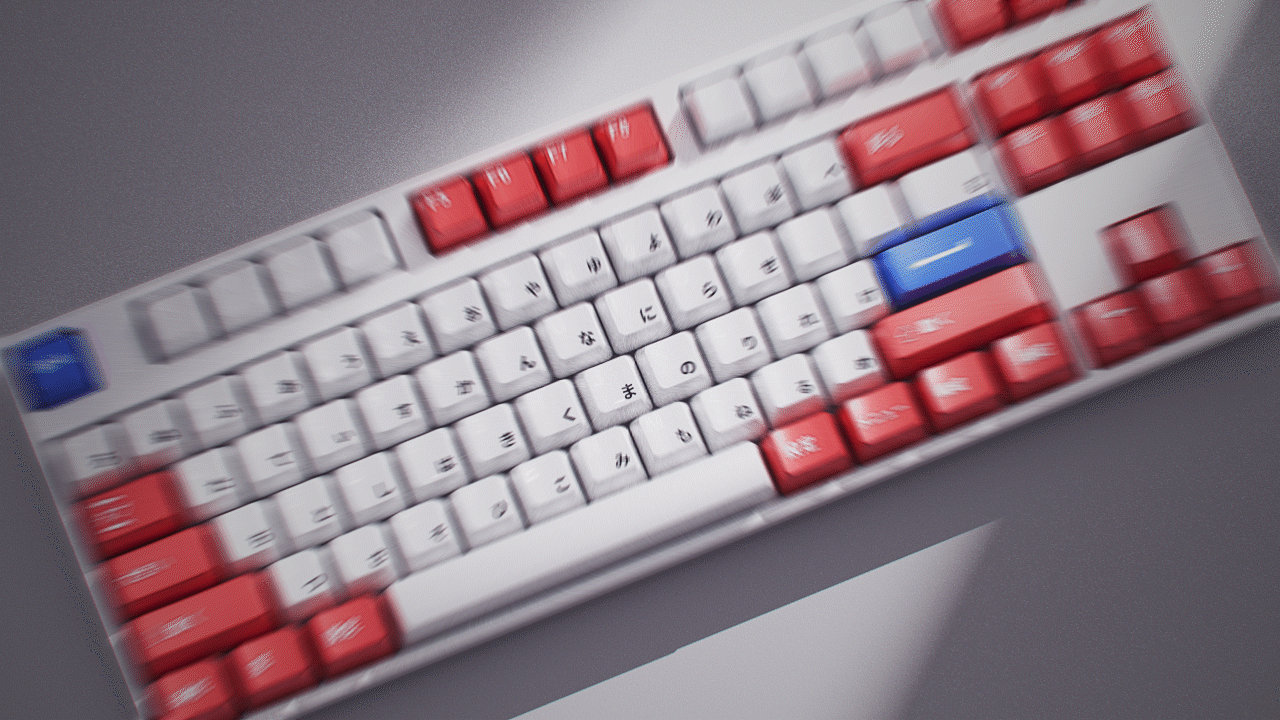 四月渲染合集-键盘