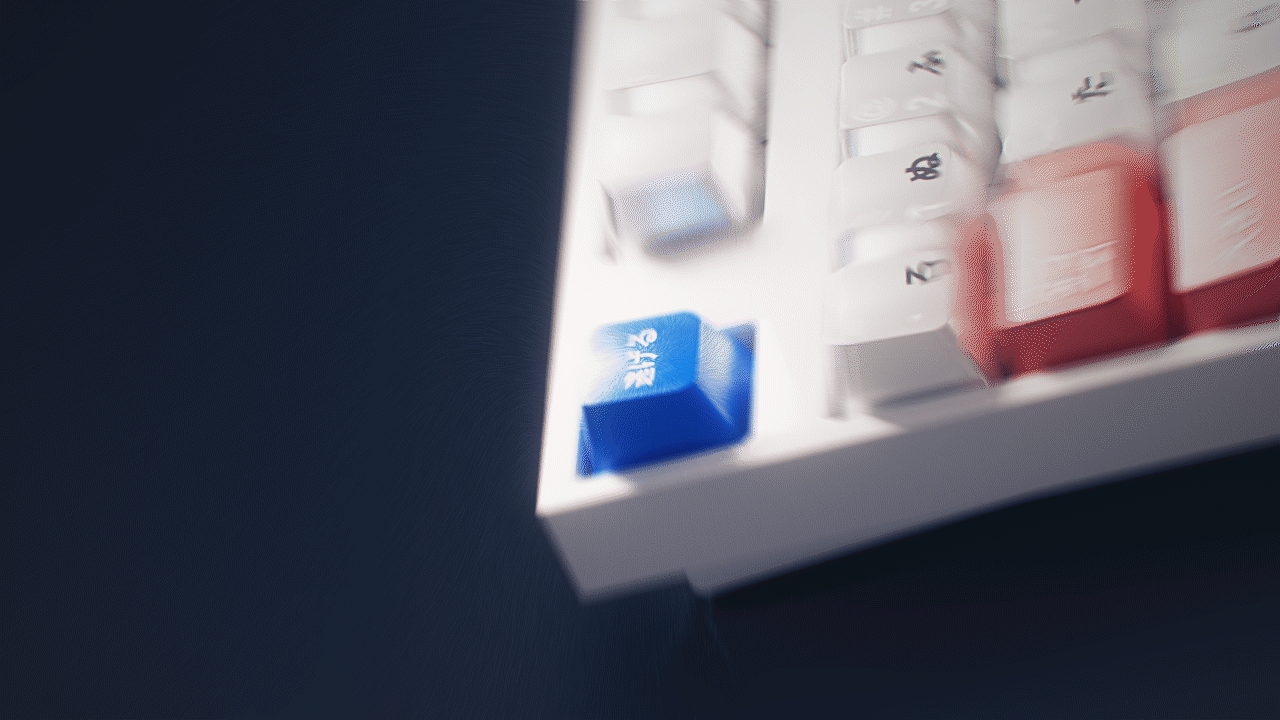 四月渲染合集-键盘