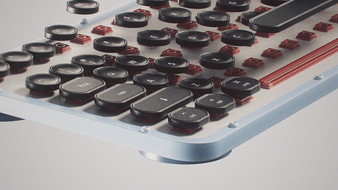 四月渲染合集-键盘