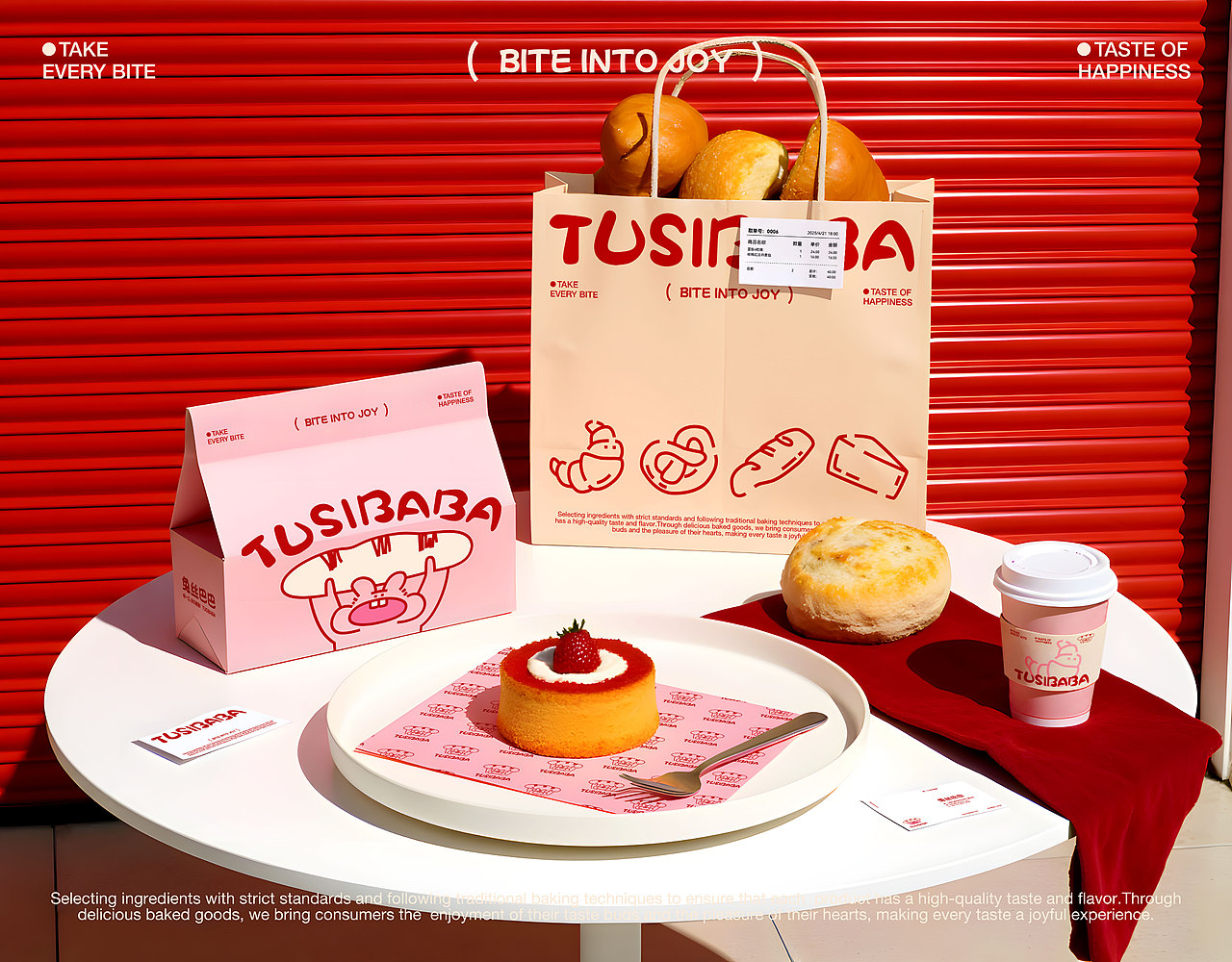 兔丝巴巴TUSIBABA | 烘焙品牌设计/LOGO/VI/IP/包装(图ZMzg5NzEwMzU2) - 品牌 - 站酷设计师文川SG原创素材 - 站酷ZCOOL
