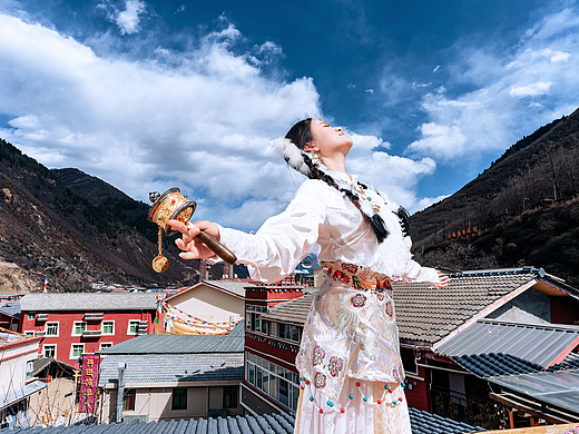 转山转水转佛塔 九寨沟