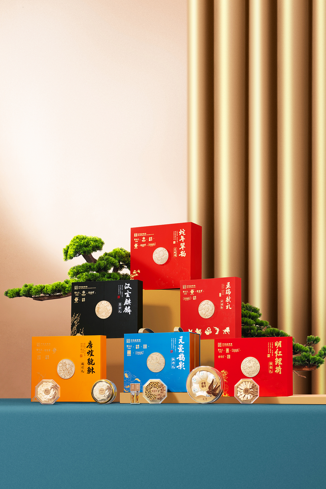 京东健康滋补品牌-五瑞献礼（图ZMzg5NzE5Mjcy） - 产品摄影 - 站酷设计师沐瓜Studio原创素材 - 站酷ZCOOL