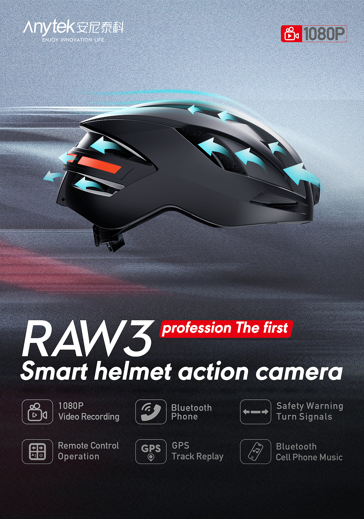 运动相机系列 产品海报