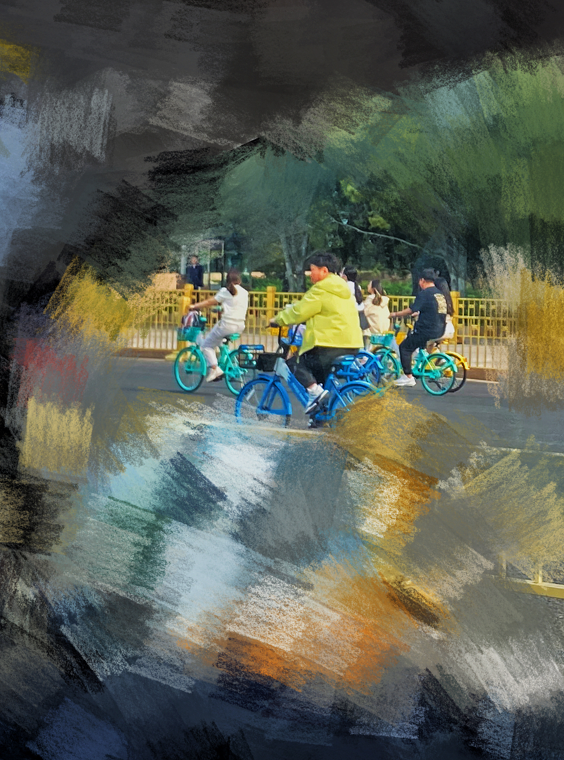 刘勇良油画风格摄影新探索：来来往往匆匆忙忙的生活