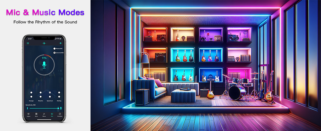 amazon亚马逊——美区幻彩灯带（图ZMzg5NzM3ODg0） - 其他平面 - 站酷设计师去你的狗蛋原创素材 - 站酷ZCOOL