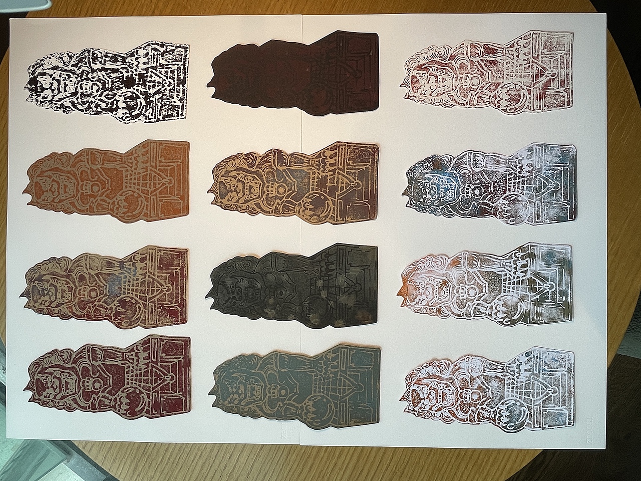 一些实验性材料的版画探索（图ZMzg5NzM5NjM2） - 实验艺术 - 站酷设计师马脑壳Marco原创素材 - 站酷ZCOOL