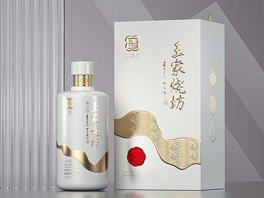 王家烧坊·秉正（个人主页-ZNzE4MjM1Mjg=） - 包装 - 站酷设计师茅台盆鱼宴丶原创素材 - 站酷ZCOOL
