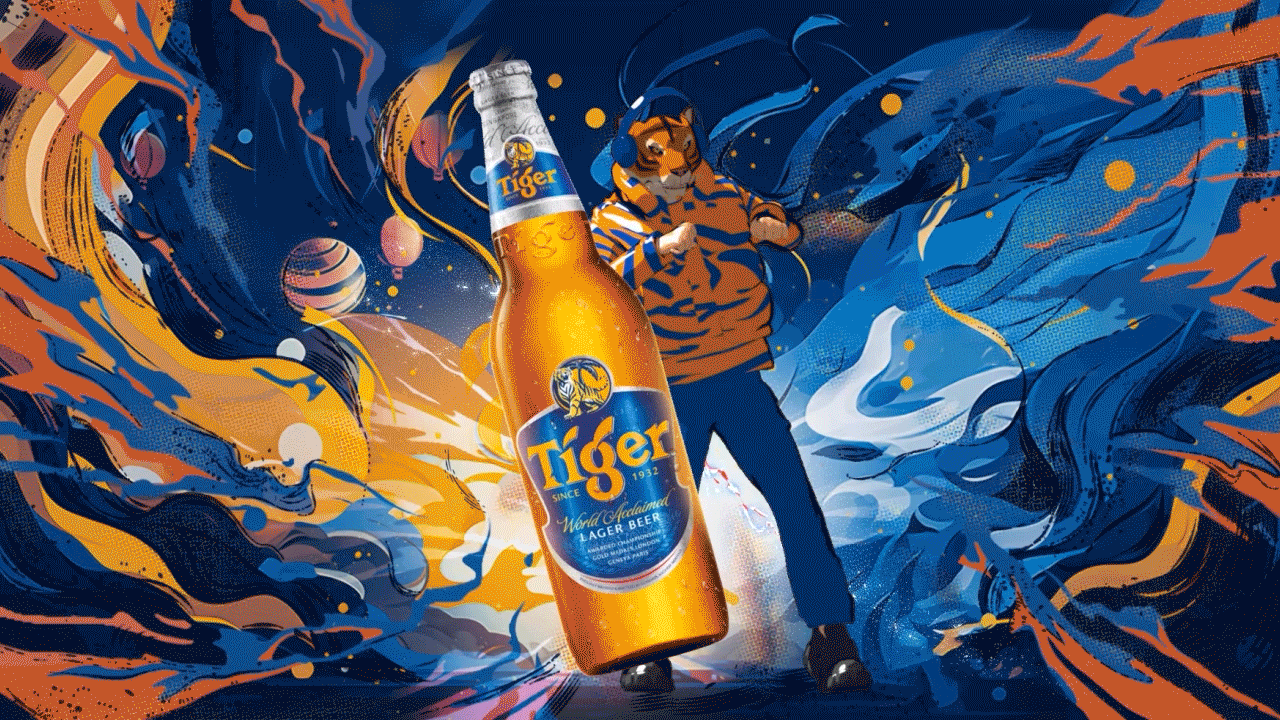 Tiger Beer虎牌啤酒Web APP:庆祝你的条纹(图ZMzg5NzUxOTcy) - 其他三维 - 站酷设计师Archie_98原创素材 - 站酷ZCOOL