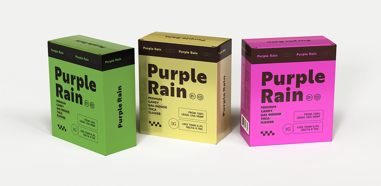 Purple Rain系列包装设计