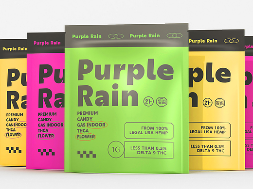 Purple Rain系列包装设计