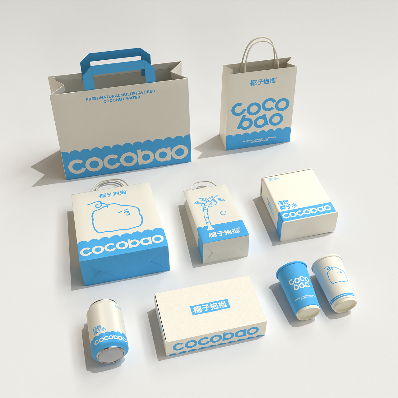 椰子抱抱品牌设计（图ZMzg5NzczNTMy） - 品牌 - 站酷设计师可视度设计咨询原创素材 - 站酷ZCOOL