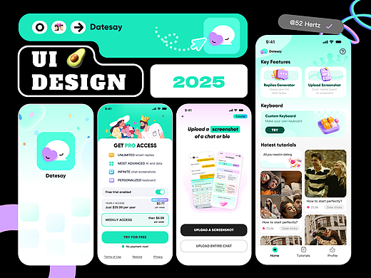 Datesay 海外app | UI&UX设计