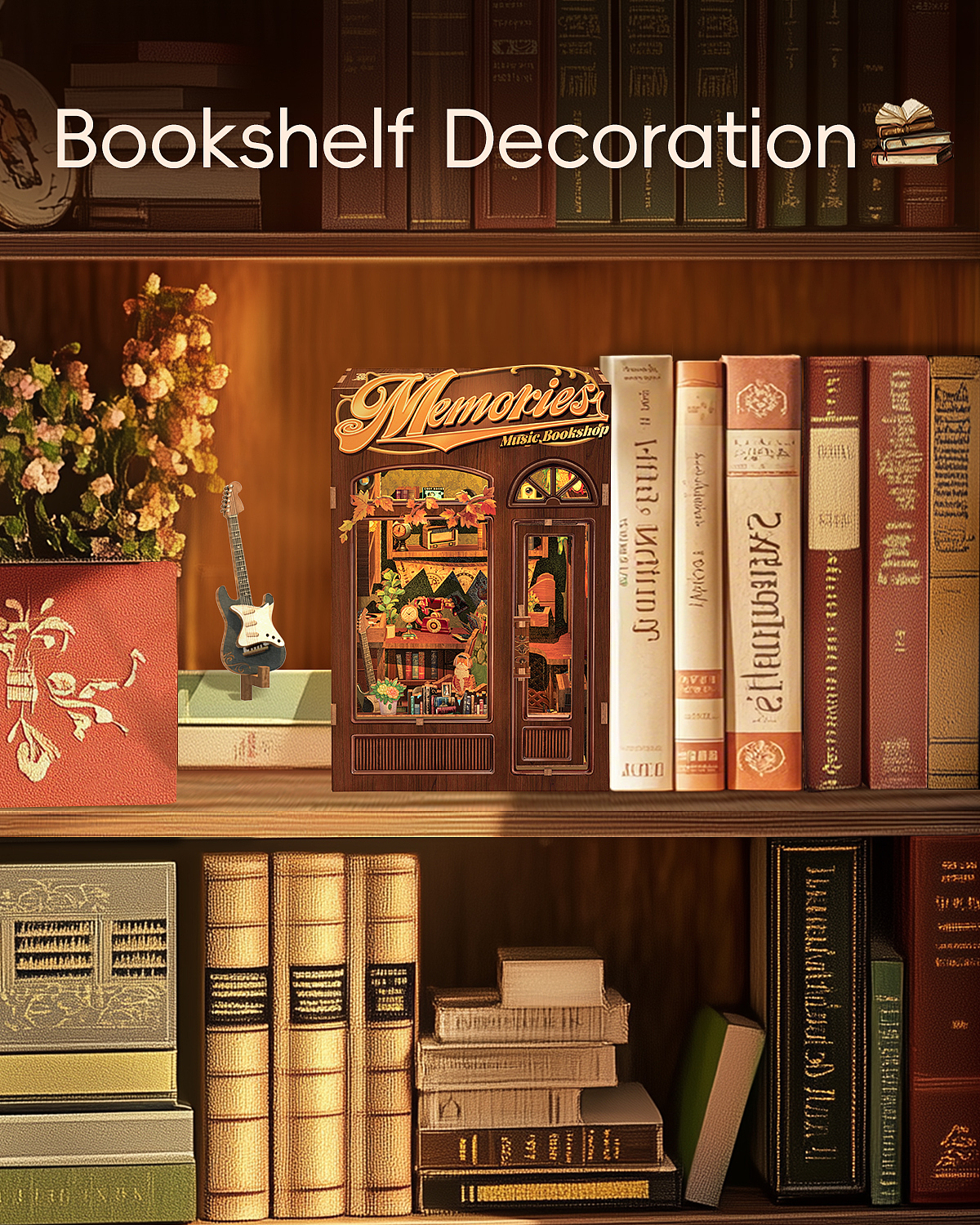 旋律书店-Memories Music Bookshop亚马逊电商视觉制作