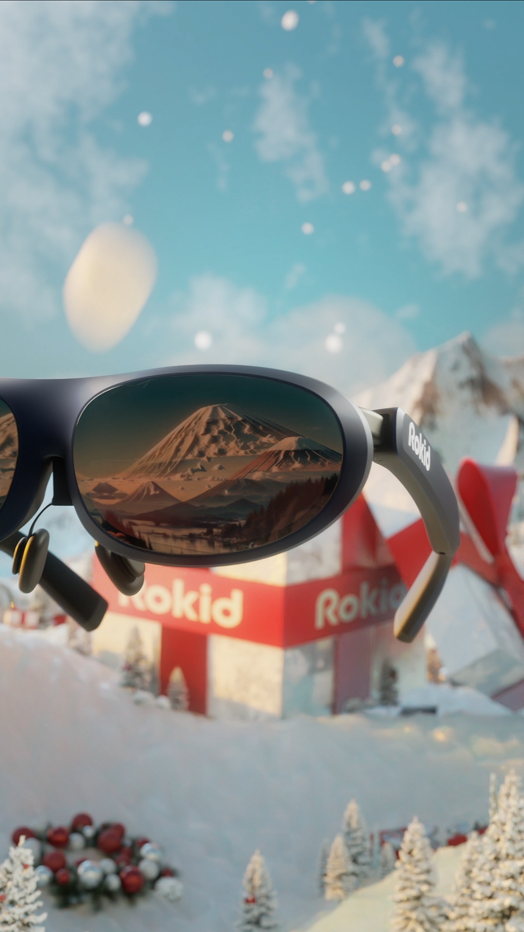Rokid x 富士山-圣诞CG广告短片