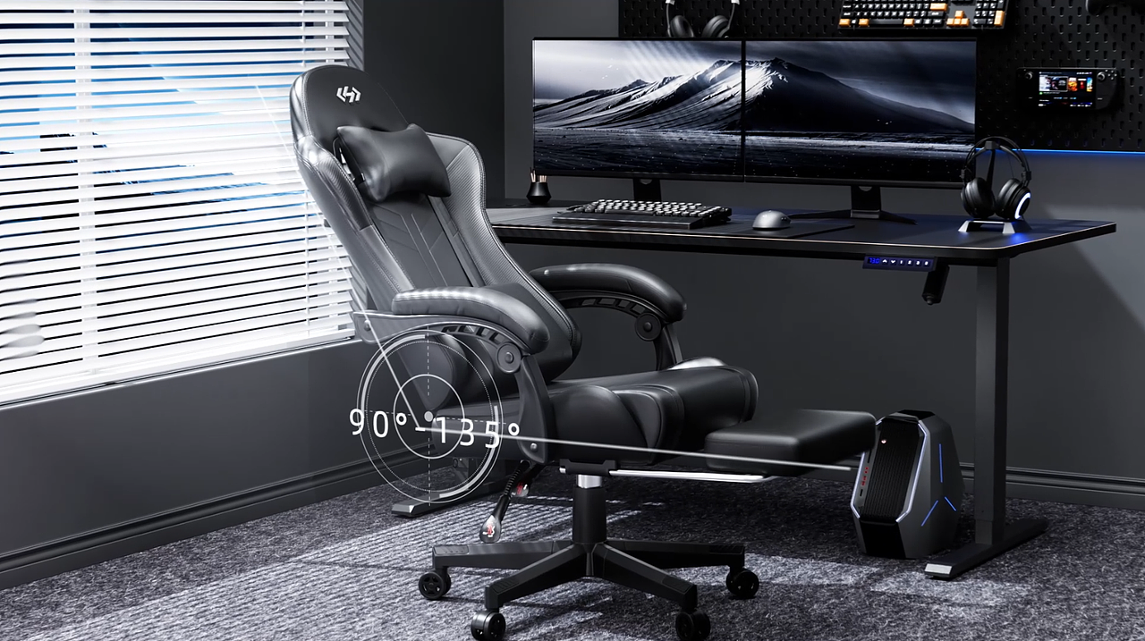 电竞椅三维动画案例