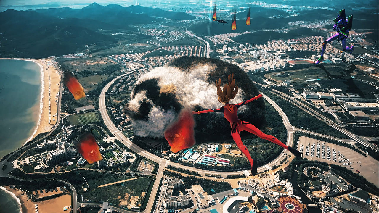 捕获巨型生物行动（实景合成练习）（图ZMzg5ODA4MzA0） - 场景 - 站酷设计师SHAWZONG原创素材 - 站酷ZCOOL