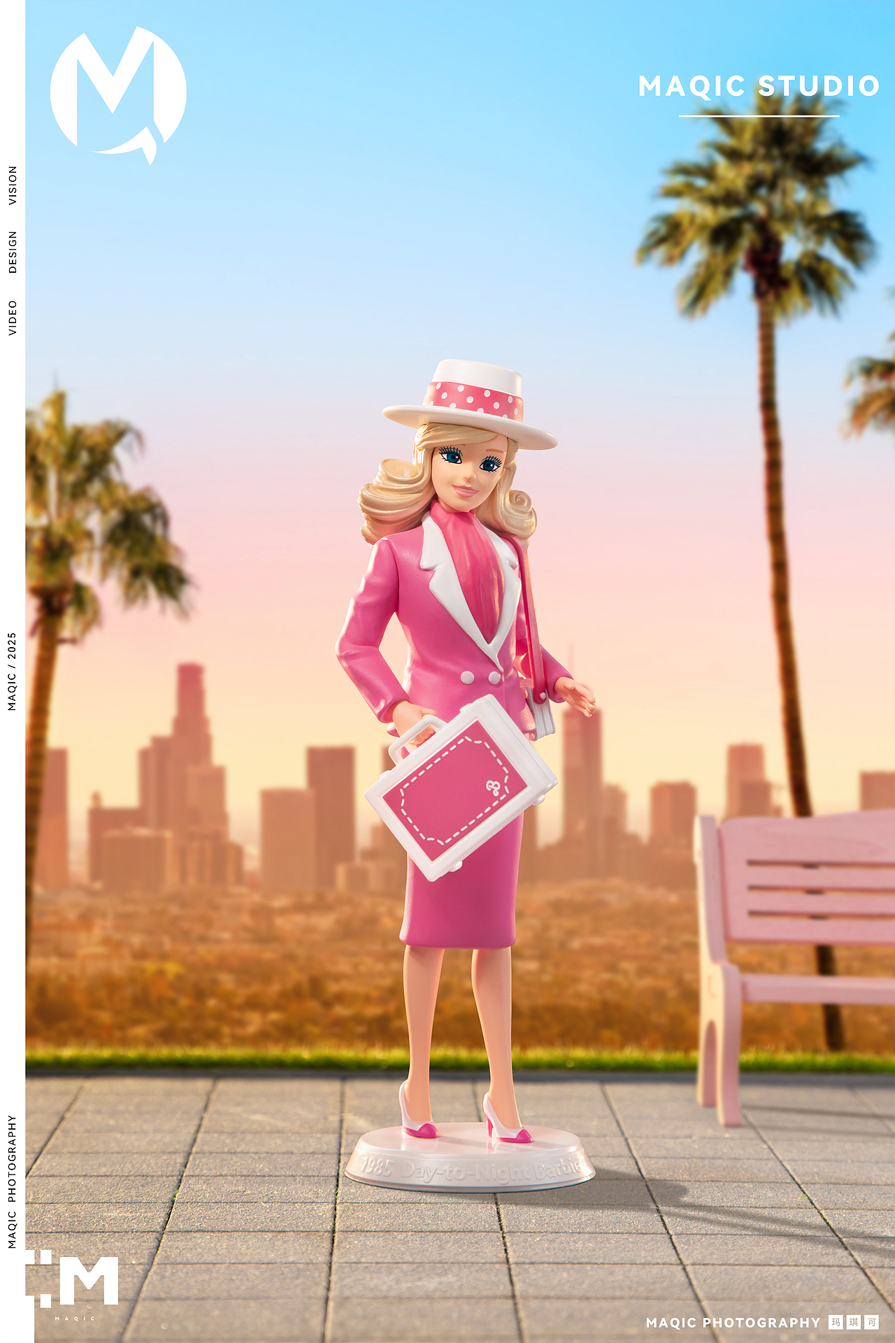 泡泡玛特「美泰芭比风尚」系列盲盒手办——潮玩摄影