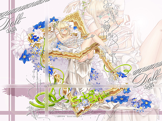 FATE/saber花嫁 手办设计 GK雕像