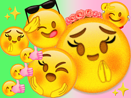 天呢 你好棒棒呢 电子贴纸