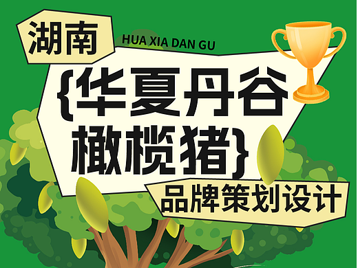 湖南华夏丹谷橄榄猪品牌全案策划