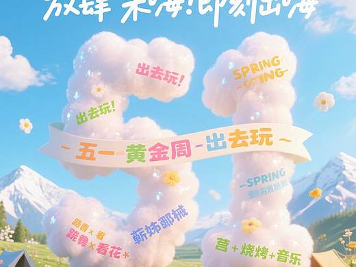 51海报白云