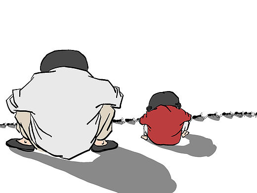 腿乱七八糟的