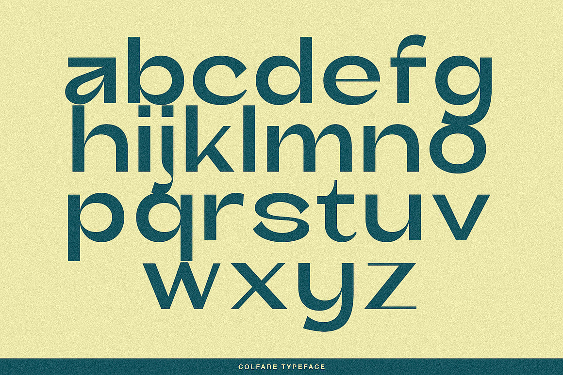 现代优雅艺术装饰海报杂志画册封面标题无衬线英文字体