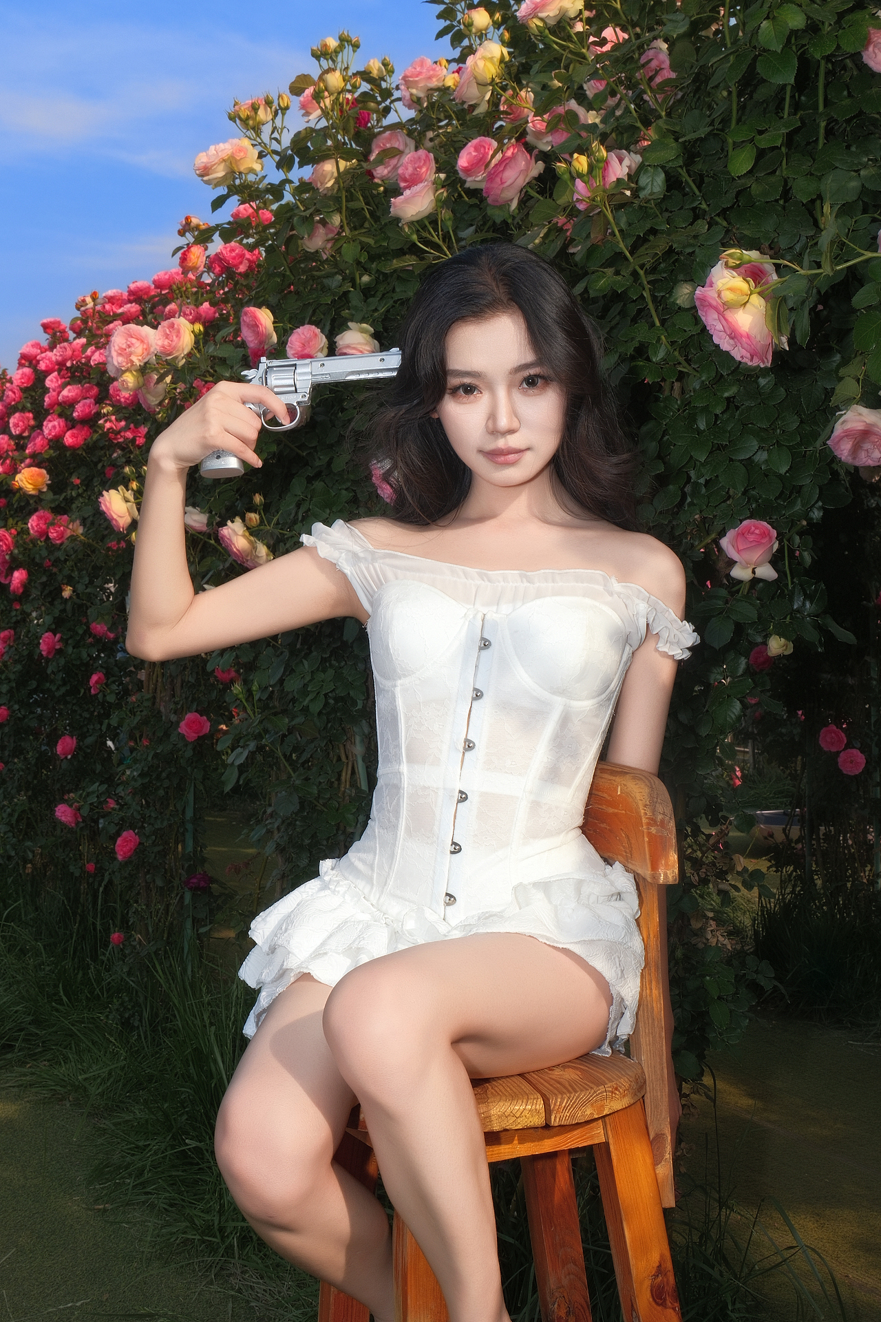 綻放于春天（圖ZMzg5ODQzMDQ0） - 人像攝影 - 站酷設(shè)計師胖虎自有妙計原創(chuàng)素材 - 站酷ZCOOL