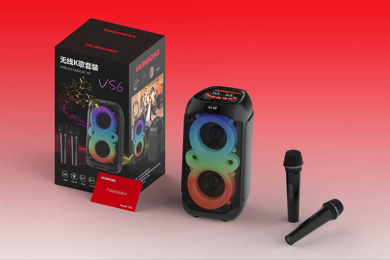 Party无线K歌套装（图ZMzg5ODQzMDU2） - 电子产品 - 站酷设计师矢量君原创素材 - 站酷ZCOOL