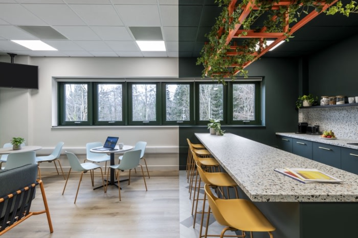 新的办公室设计现代而轻盈 亲生物元素有助于打破空间并软化硬边（图ZMTUwNzg1NDA=） - 资讯 - 站酷设计师凯悦办公装修原创素材 - 站酷ZCOOL