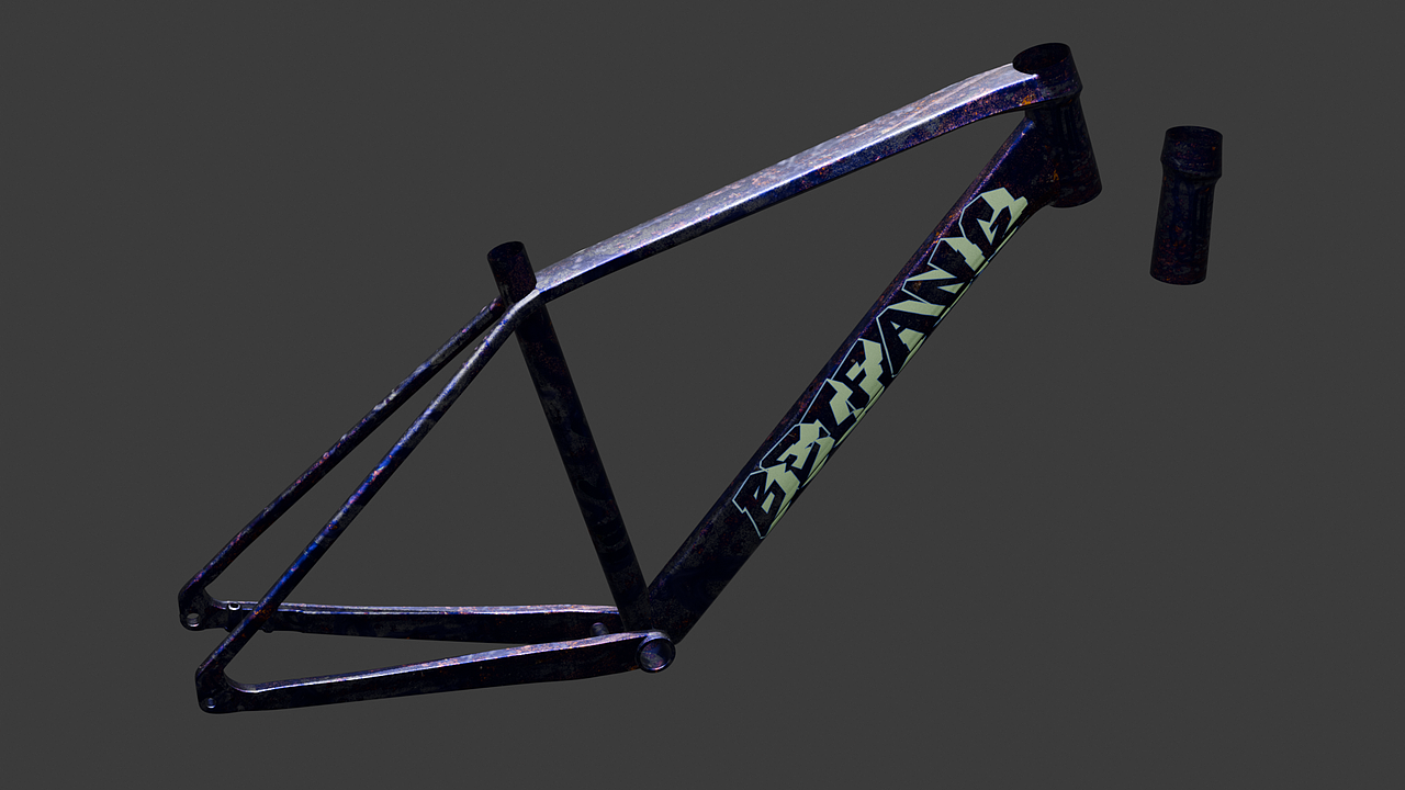 车架可以锈，贴花没毛病（图ZMzg5ODUzNjg0） - 产品 - 站酷设计师BOBO瓦塔诺原创素材 - 站酷ZCOOL