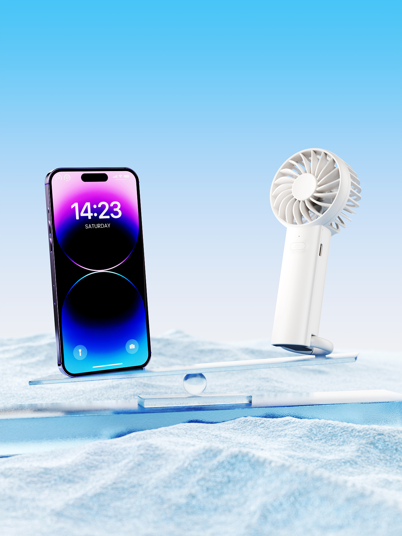 小家电-手持小风扇