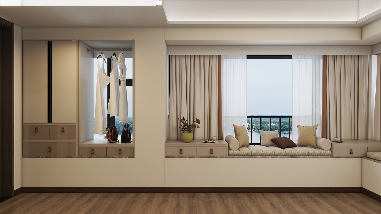 保利朗月｜司米高端定制｜家居设计｜大宅精装修（图ZMzg5ODYxMjUy） - 家装设计 - 站酷设计师设计师高庭原创素材 - 站酷ZCOOL