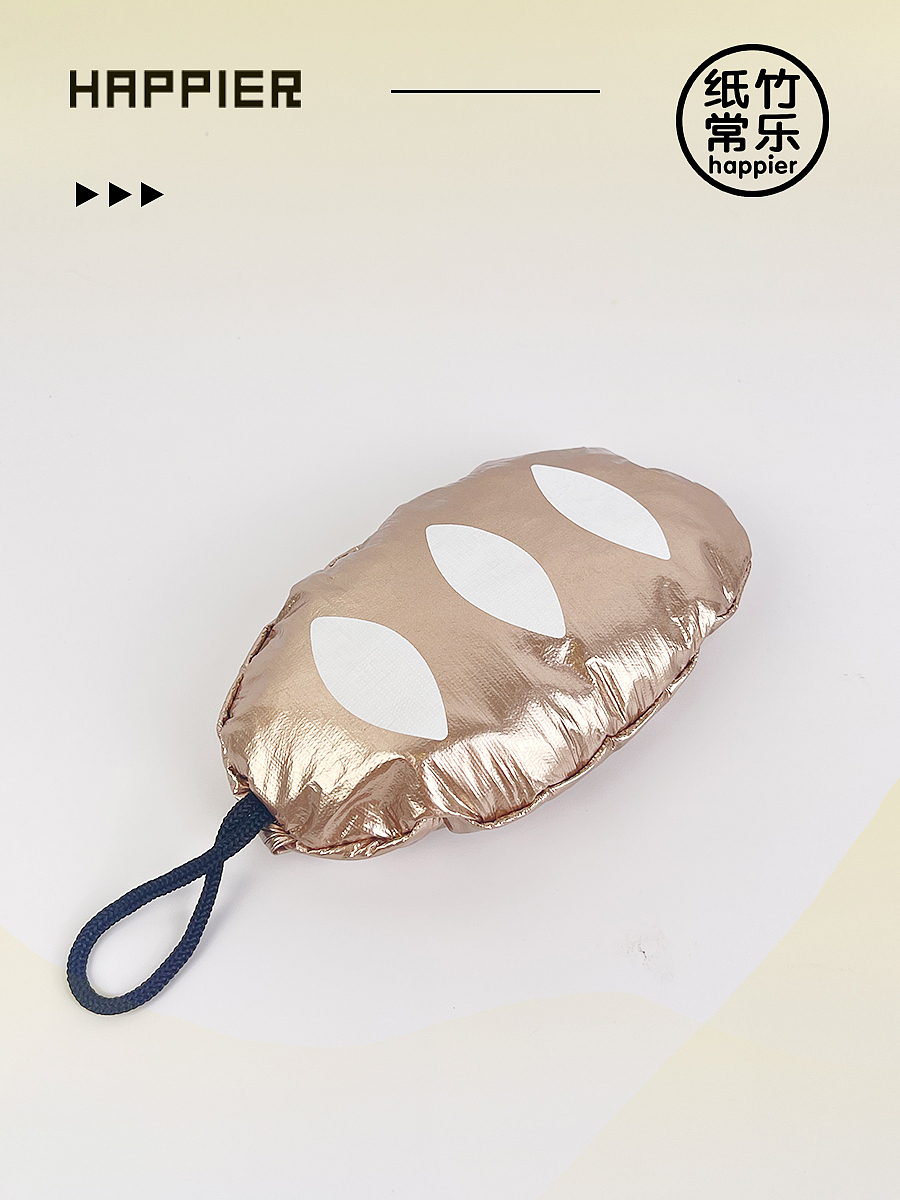 杜邦纸桃皮绒折叠收纳袋|小巧便携超有趣