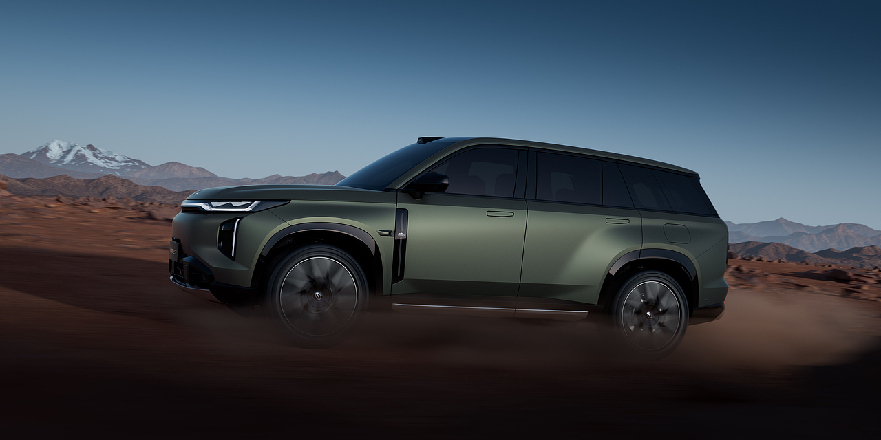 广汽传祺向往S7官方渲染图纯享