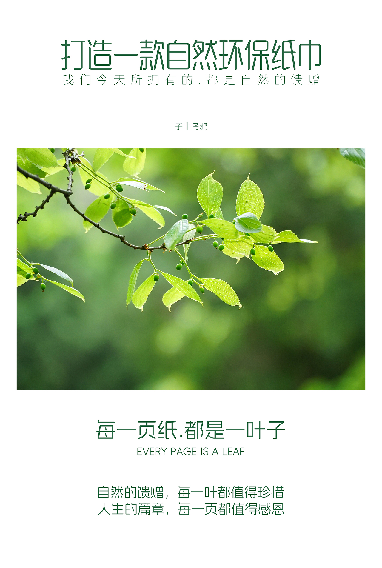 一款自然环保的纸巾包装设计（图ZMzg5ODcwMTY0） - 包装 - 站酷设计师子非乌鸦原创素材 - 站酷ZCOOL