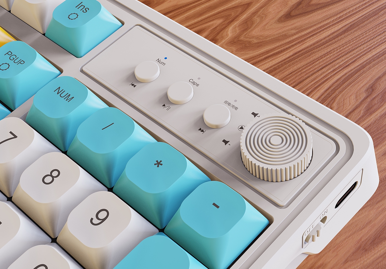 犀牛/Rhino键盘建模-KeyShot渲染（图ZMzg5ODcyNjgw） - 产品 - 站酷设计师无敌暴暴龙原创素材 - 站酷ZCOOL