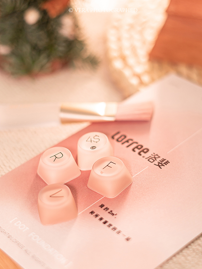 洛斐LOFREE 粉底液圆点机械键盘