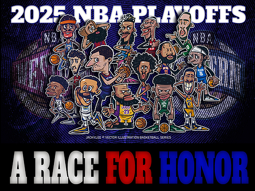 我笔下的篮球故事第二期 NBA2025季后赛