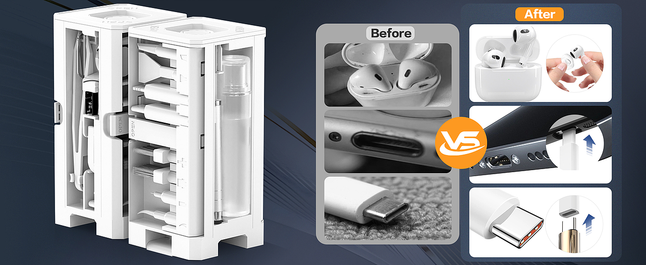 34合1-多功能清洁套装3d建模（图ZMzg5ODgzNTQw） - 生活用品 - 站酷设计师木7设计原创素材 - 站酷ZCOOL