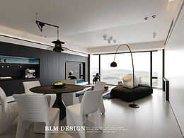 现代简约-白龙马效果图