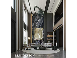 意式轻奢-白龙马效果图