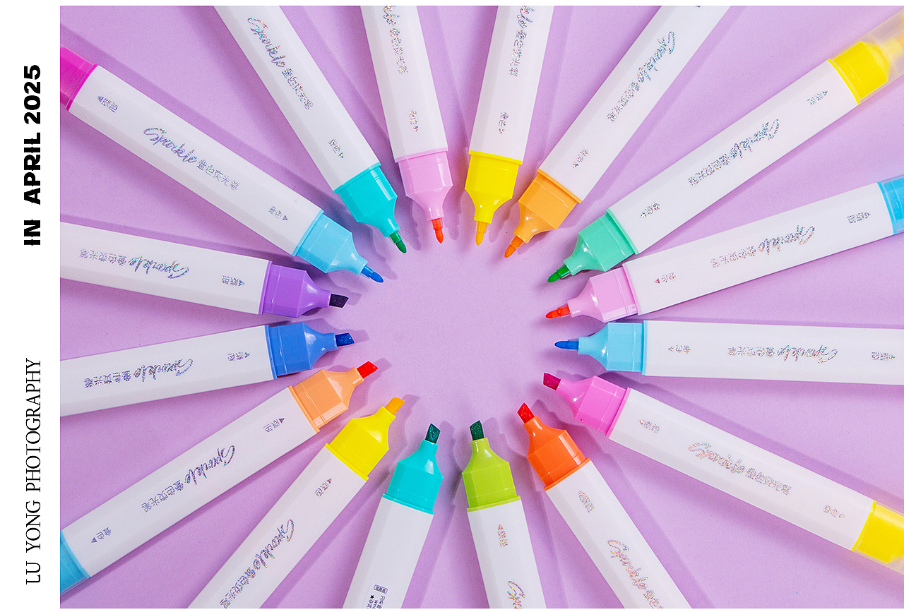 文具 | 闪烁叠色荧光笔 | Mr.L ✖ photography