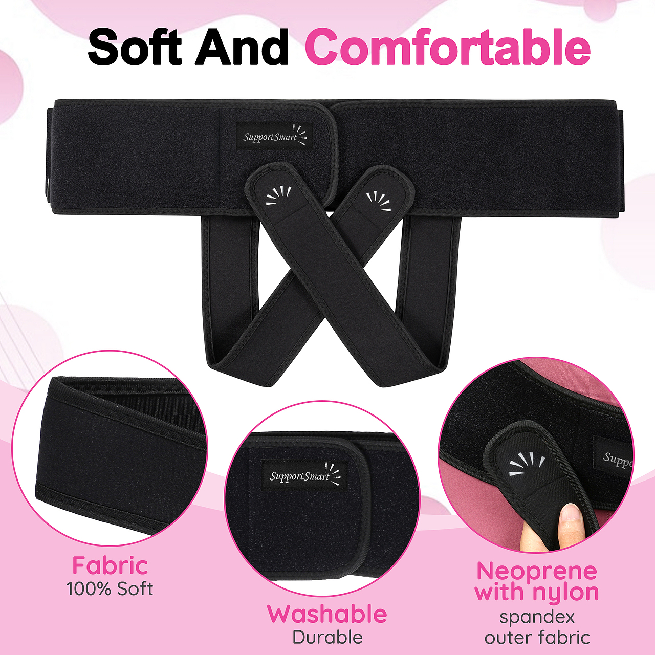 亚马逊-AI生成模特+合成-孕妇腰带